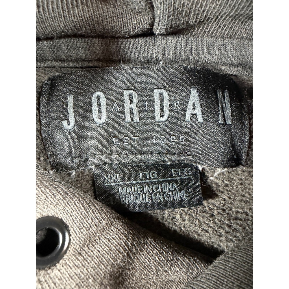 Jordan 72-10 Hoodie Mens XXL Gray White Colorblock 1995/96 Jumpman - Picture 6 of 10